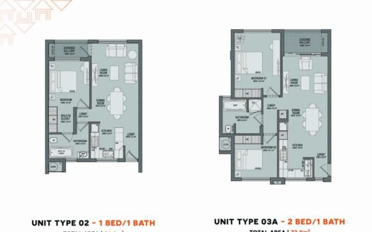 The Habitat Alpha-2 Bed 1 Bath Apartment