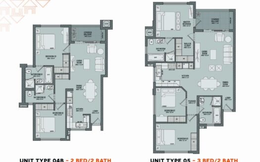 The Habitat Alpha – 3 Bedroom, 2 Bathroom Apartment